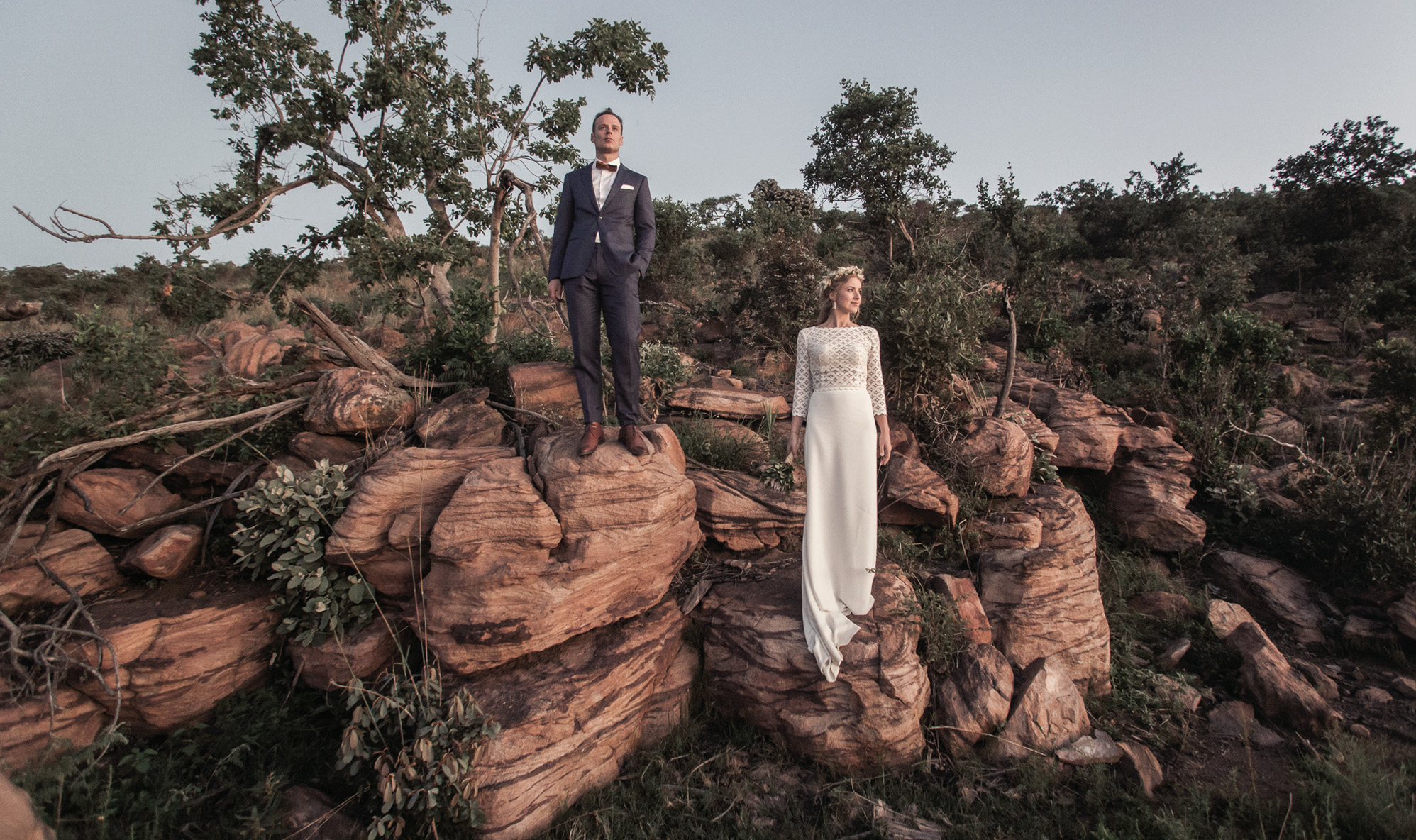 Safari bush wedding, South Africa