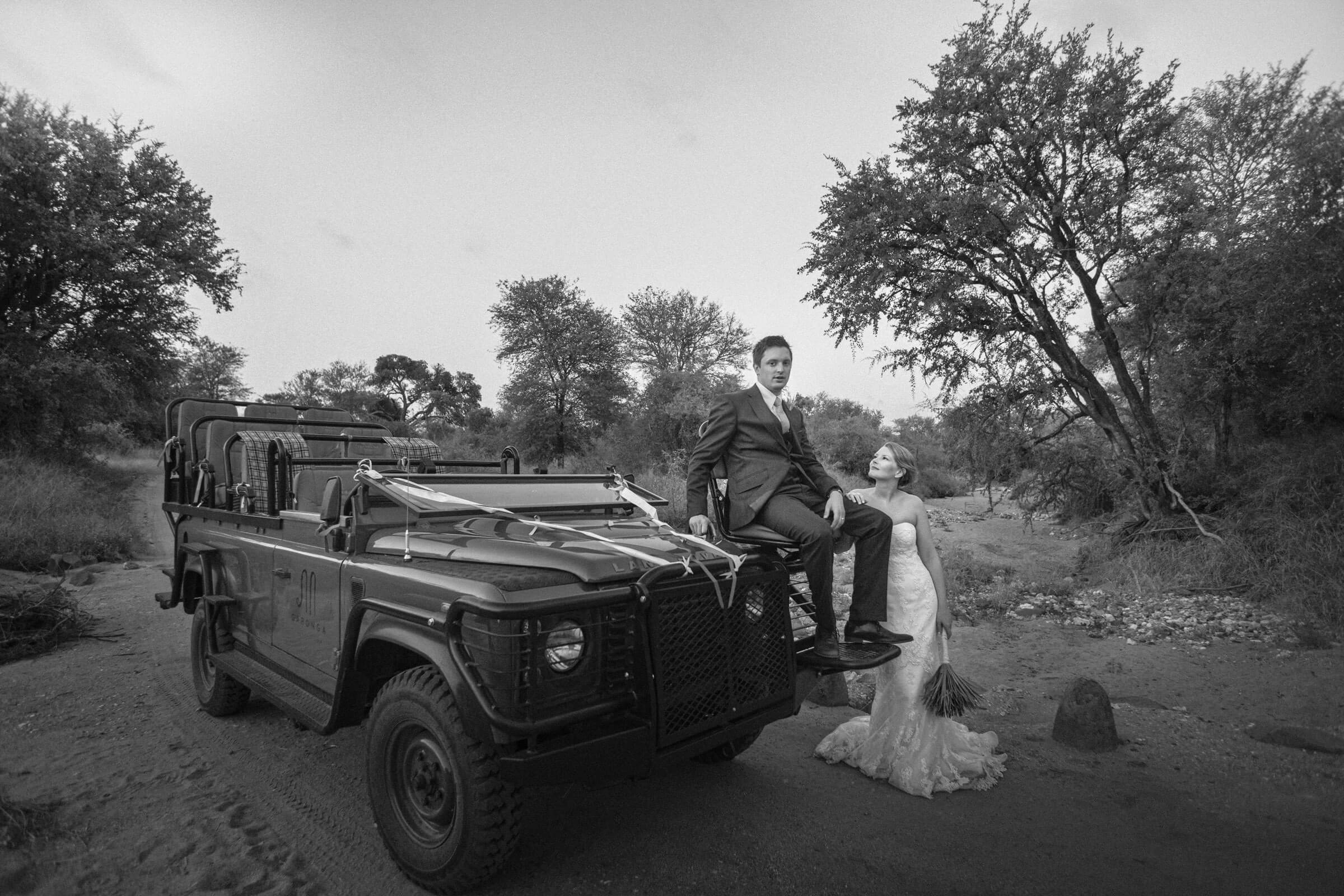 Documentary wedding photography at a safari game reserve, South Africa — Ben Viljoen