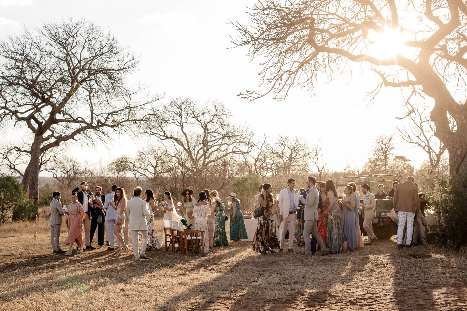 Omar and Valentina's safari wedding at Thornybush Game Reserve