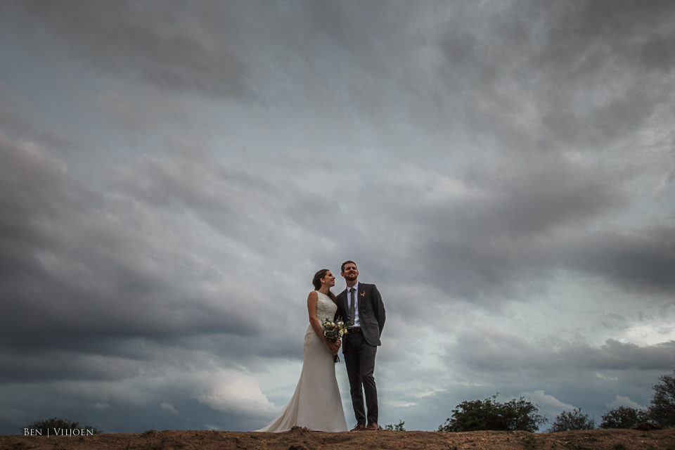 after sunset african wedding